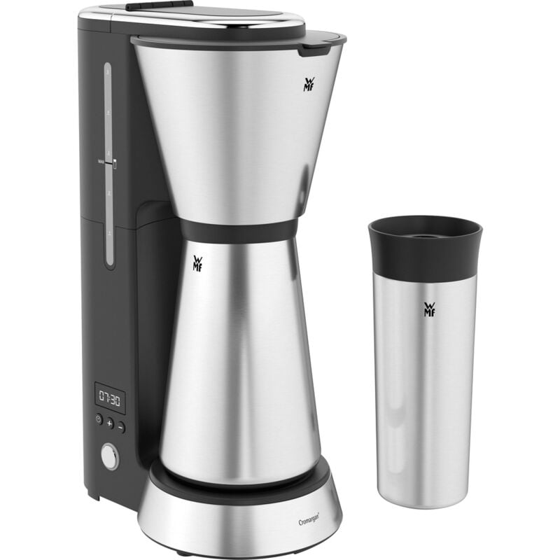 WMF - KÜCHENminis® Aroma Thermo to go Kaffeemaschine Schwarz, Silber Fassungsvermögen Tassen=5