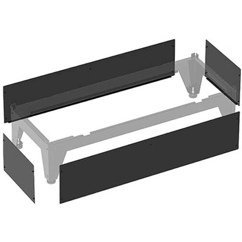 WOLF Verkleidungssatz für Bodenkonsole für Luft/Wasser-Wärmepumpe FHA-Monoblock 05/06 & 06/07 - 9148541