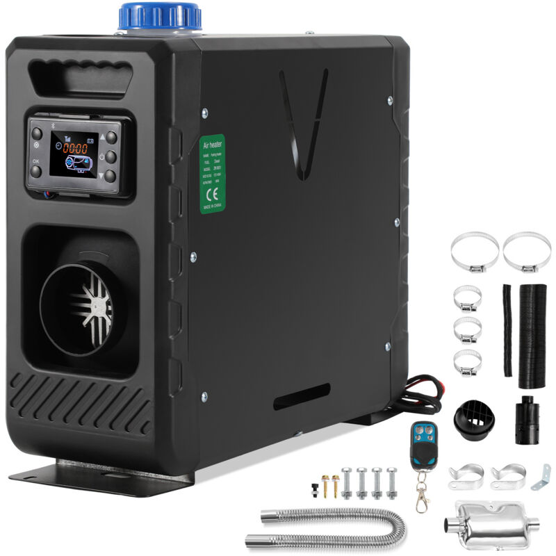 Wolketon Diesel Standheizung 8KW 12V Luftheizung Air Heater Luft Dieselheizung für Auto RV LKW Wohnmobil Bus LCD schalter Bluetooth App Control