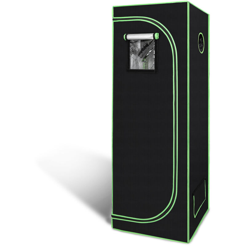 Wolketon 60x60x180 cm Grow Zelt für Pflanzen Zuchtzelt Gewächshaus Box Garten Anzucht Gemüse Kräuter Grow Schrank