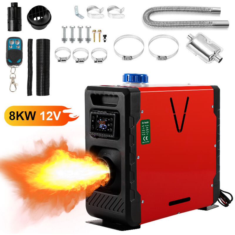Wolketon Standheizung Diesel 12KW 8kW Auto Kraftstoff Diesel Standheizung Ölheizung Ölheizgerät Luftheizung Air Diesel Dieselheizung