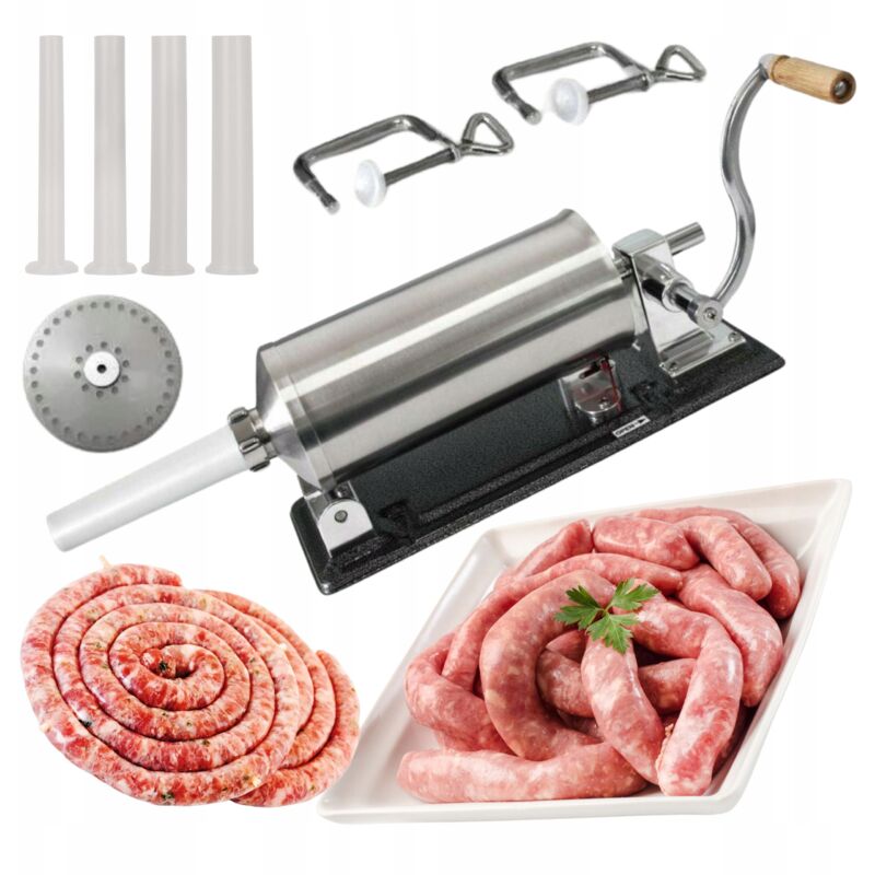 WURSTSTOFFFÜLLER 4l, Wurstfüller, Wurstmaschine, 4kg Hebel