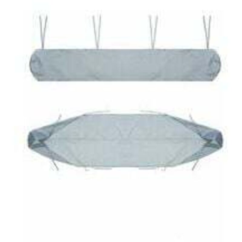 x 3,5 m graue Markisen-Schutztasche, einziehbare manuelle Markisen-Aufbewahrungsabdeckung, wasserdichte, staubdichte Schutzhülle für Terrassenmarkisen