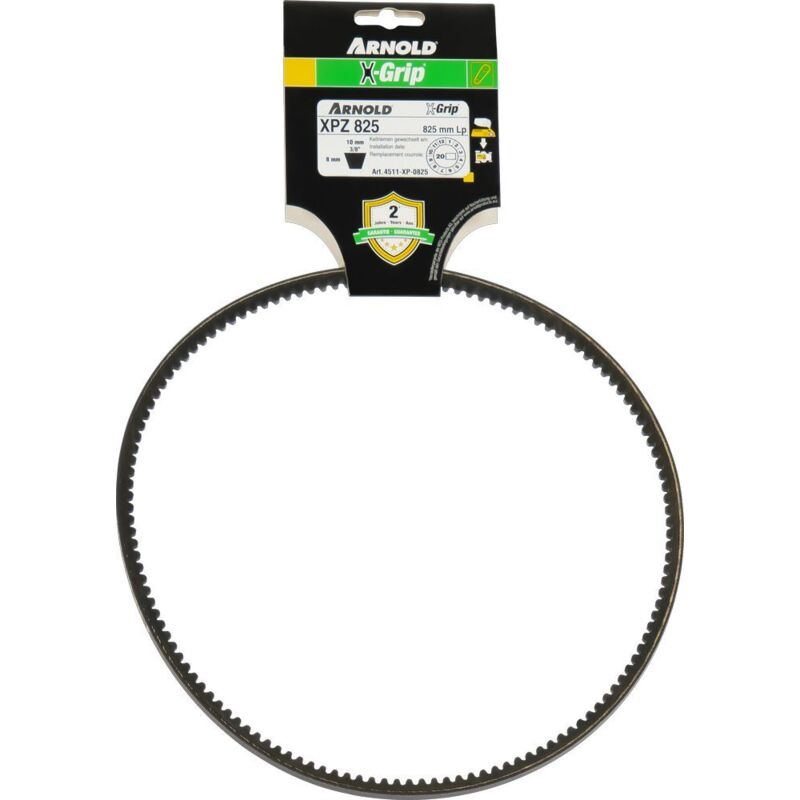 X-Grip V XPZ 825 Keilriemen für Aufsitzmäher und Gartentraktoren ARNOLD