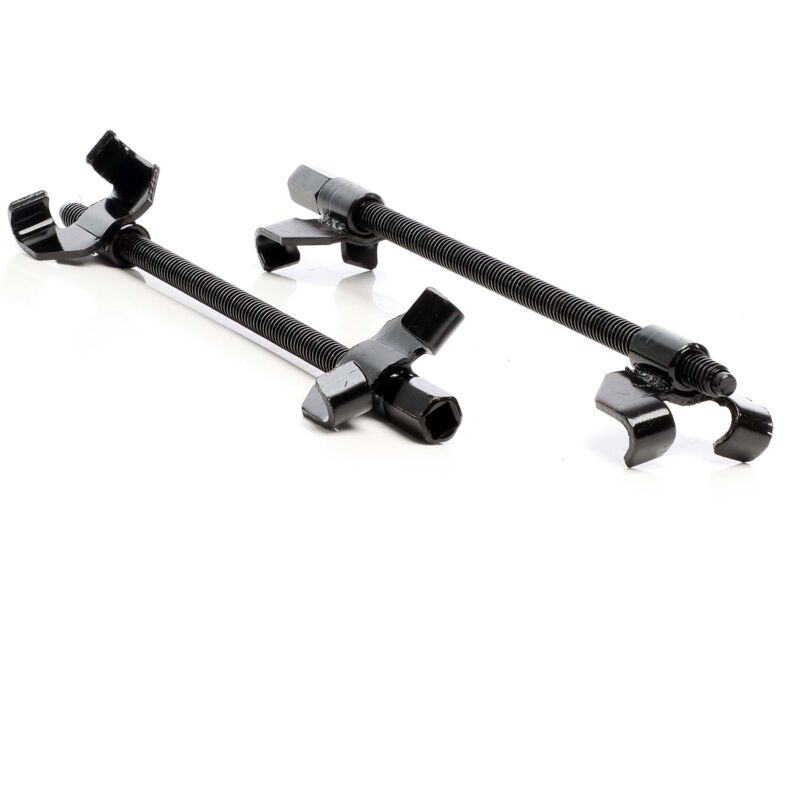 Xpotool - Federspanner Satz 2-tlg. 370 mm (14,6') aus Stahl, Montagespanner Ausbauwerkzeug für Pkw Tuning Tieferlegung, Spannwerkzeug