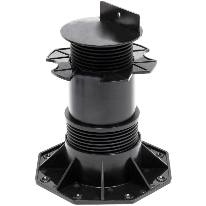 Xpotool - Wiltec Stelzlager für Terrassen, 2700kg, 140-210mm, höhenverstellbarer Stellfuß für Terrassendielen, Platten und Planken