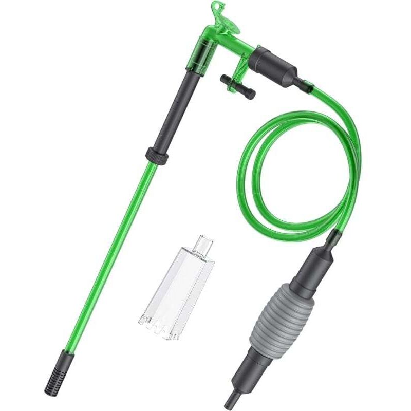 2-in-1 Aquarium-Wasserwechsler, Aquarium-Staubsauger-Set mit Siphon, Kiesreiniger für die Aquarium-Reinigung - XVX