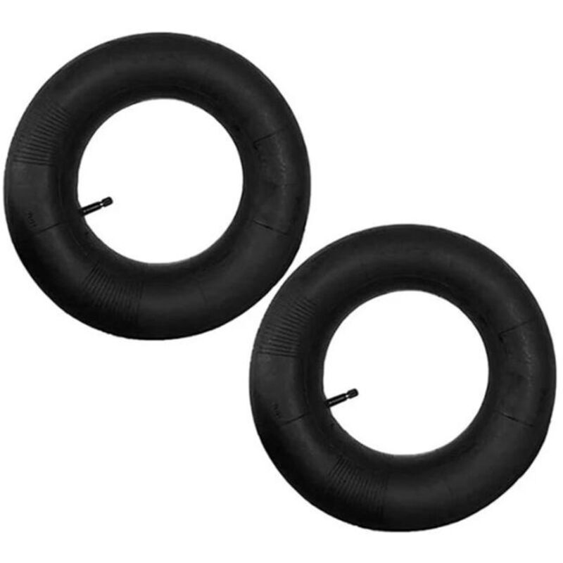 XVX - 2-teilige Luftkammer 4.80/4.00-8 mit geradem Ventil, für Schubkarre, Kinderwagen, Sackkarre, Rasenmäher, Schneefräse, Generator und mehr,