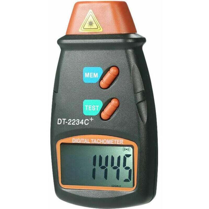 Drehzahlmesser, tragbarer digitaler Foto-Drehzahlmesser, berührungsloser Laser-Drehzahlmesser, Bereich 25 u - XVX