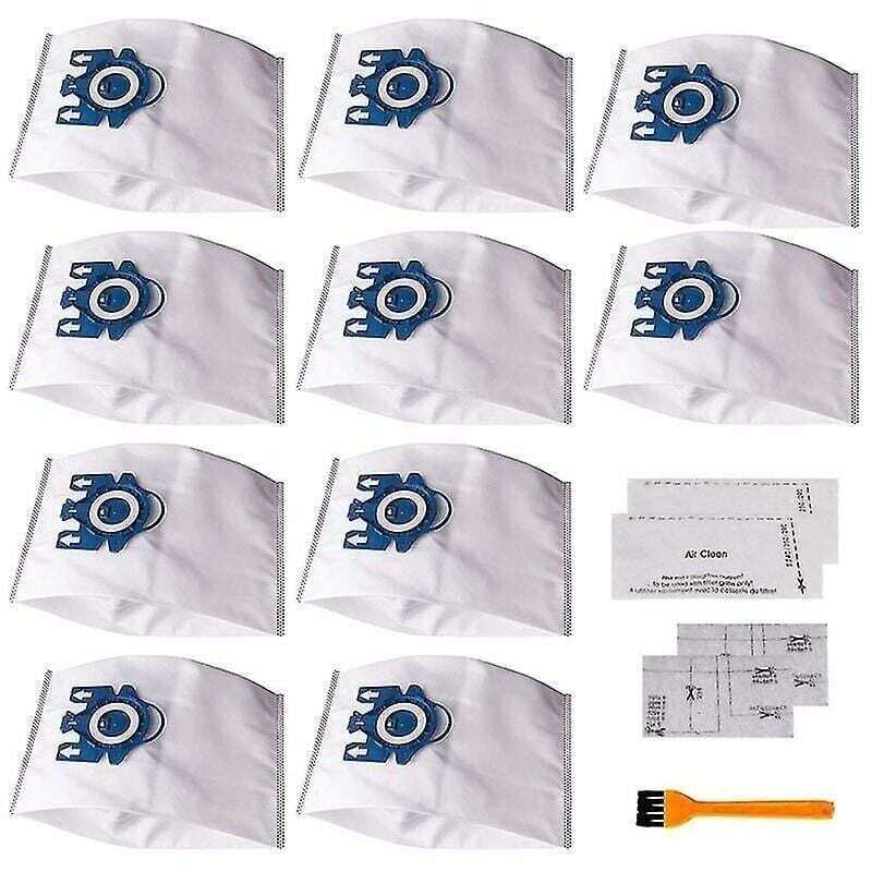 XVX FlkwoH 15 Staubsaugerteile für Miele GN Airclean 3d Efficiency Staubbeutel, Ersatz für Miele GN Staubsauger-Staubbeutelteil