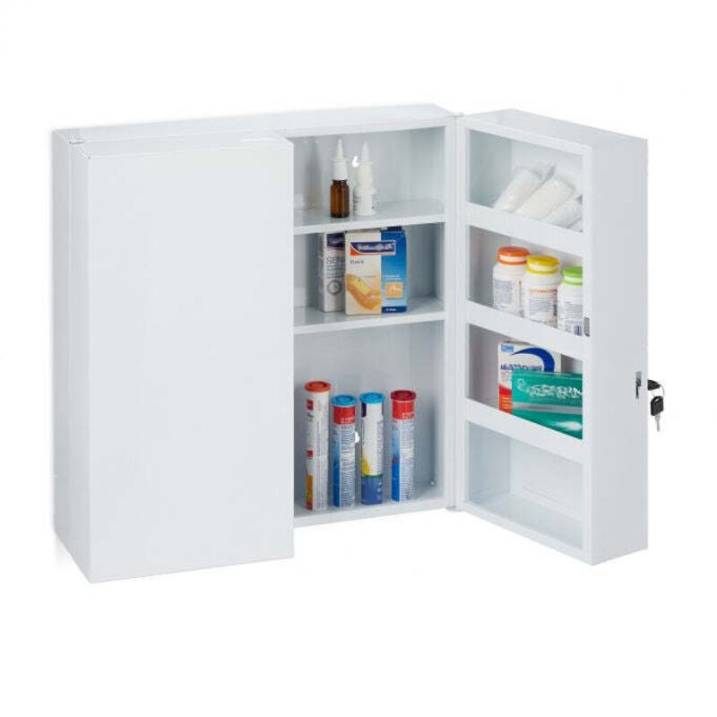 Xxl medicine cabinet with 2 doors