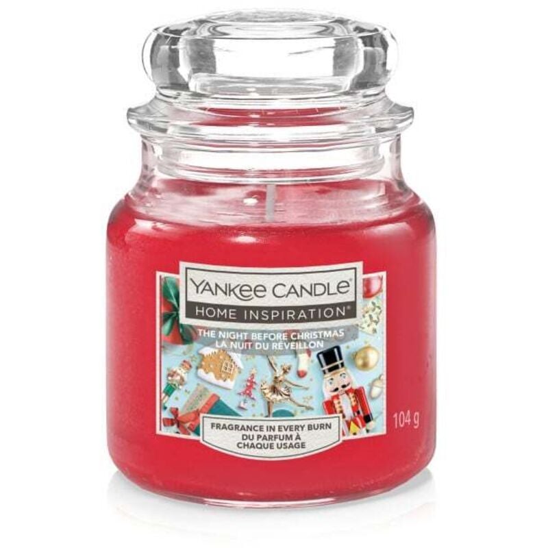 Yankee Candle - Duftkerze Kleines Glas The Night Before Christmas 104 g rot Duftkerze