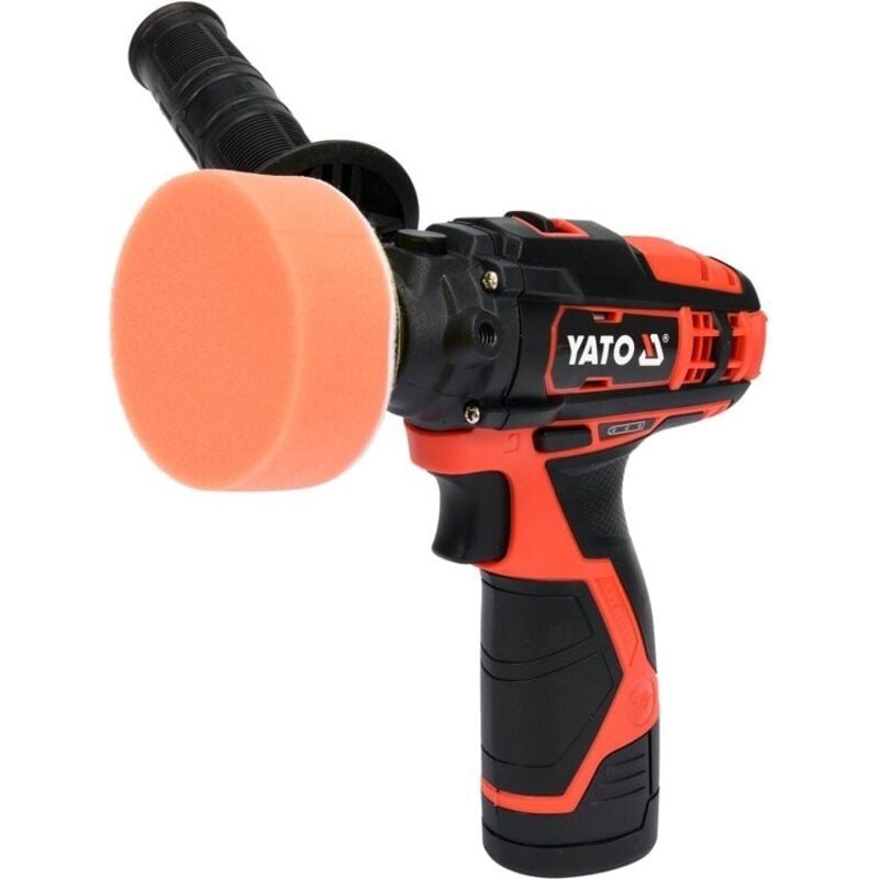 Yato - akku-poliermaschine 12V (2AH 1H 80MM 2 zahnräder) YT-82903