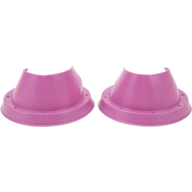 Yctze Auto-Lautsprecher-Schallwand-Sets Silikon-Lautsprecherabdeckungen 6,5 Zoll 2 Stück Auto-Lautsprecher-Schallwand-Sets Hornlautsprecher.