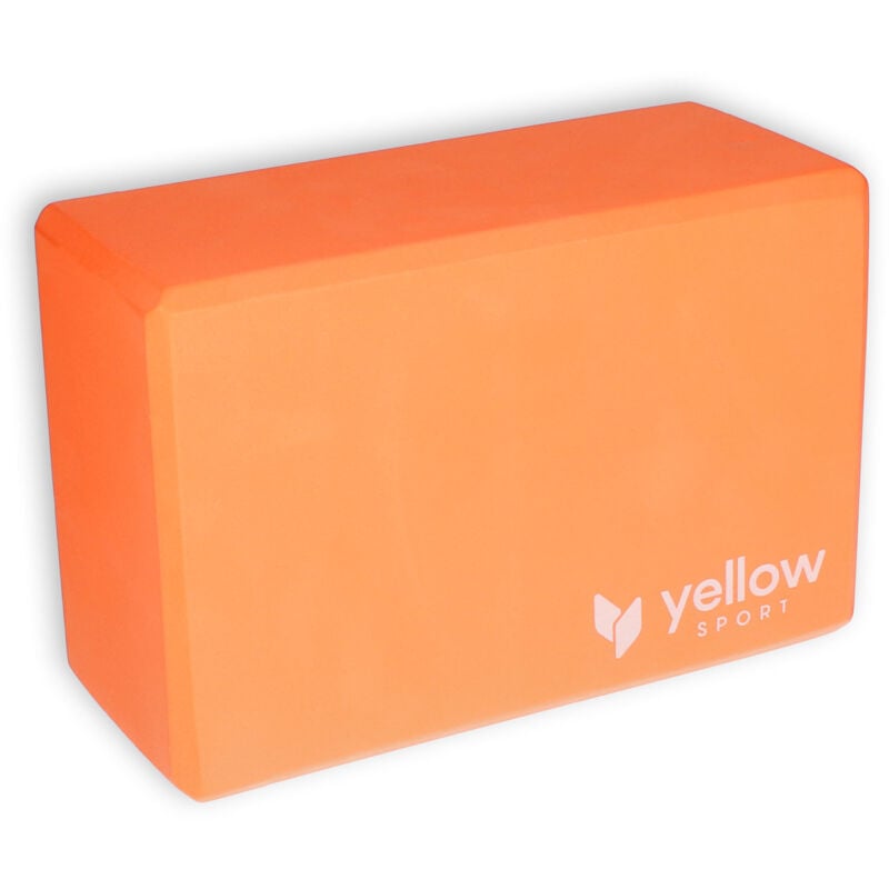 yellowBLOCK Yoga EVA Yogablock, Orange - Yoga Zubehör