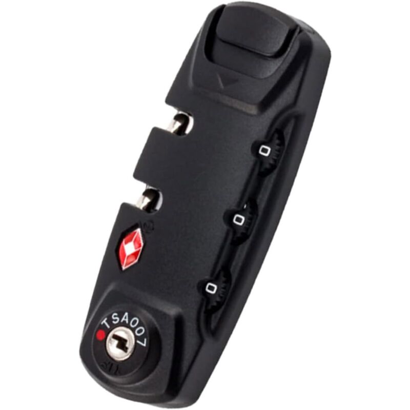 3-stelliges Zahlenschloss TSA-Schloss Gepäckkoffer Reisetasche Sicherheitscode - Ymyny