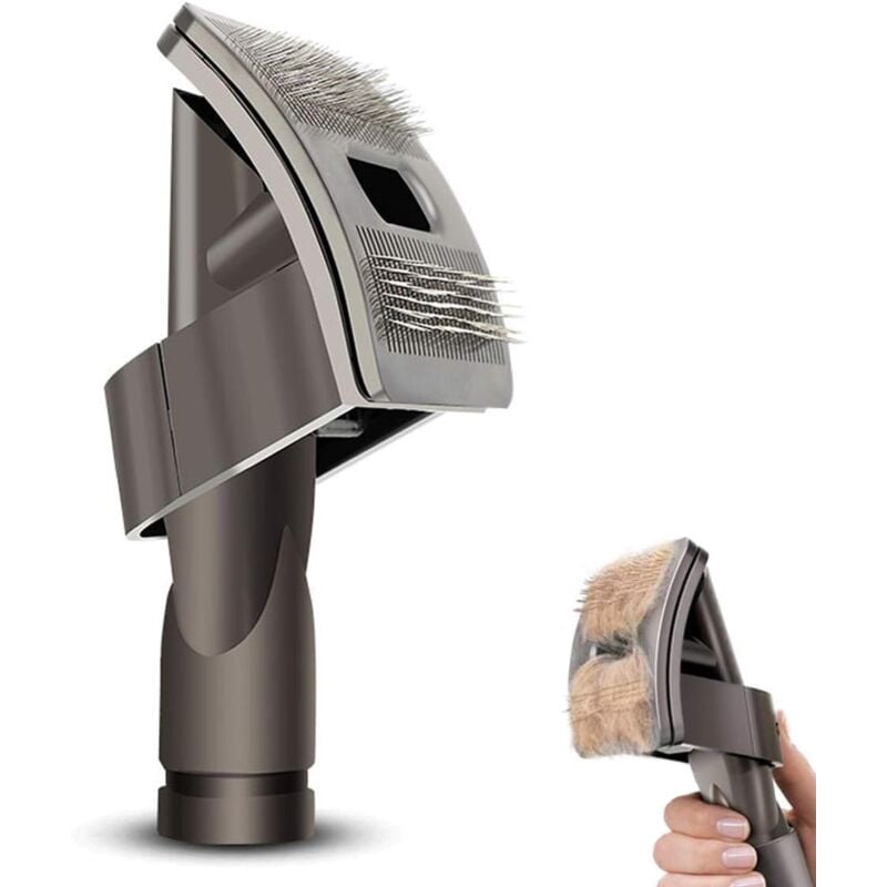 Dyson Hunde-Kardierbürste, Hunde-/Katzenhaarkammbürste, Tierhaarentfernung, Dyson-Zubehör, passend für Dyson V6 DC24 DC25 DC35 DC45 DC65 DC66