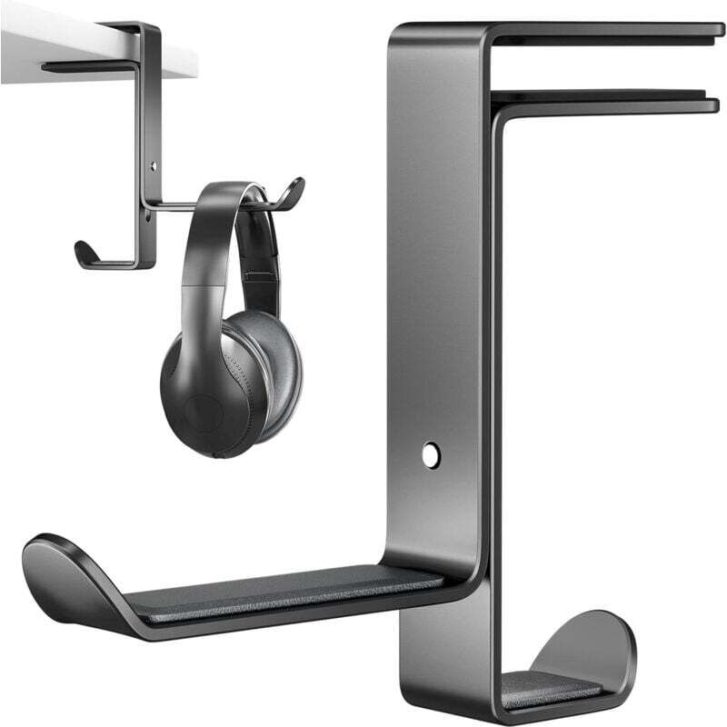 YMYNY Gaming-Headset-Ständer, multifunktionaler Kopfhörerständer mit Kabel-Organizer, verstellbarer Gaming-Headset-Halter für alle