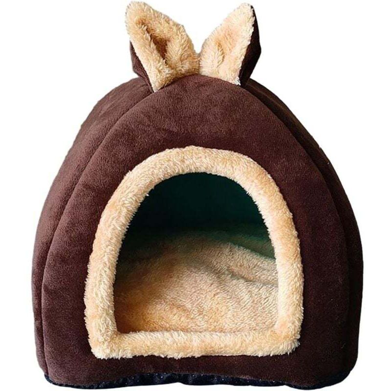 YMYNY Kleintierhaus, Meerschweinchenhaus, Waschbarer Kaninchenkäfig, Nest für Kaninchen, Kleintiere, Igel, Eichhörnchen, Zubehör