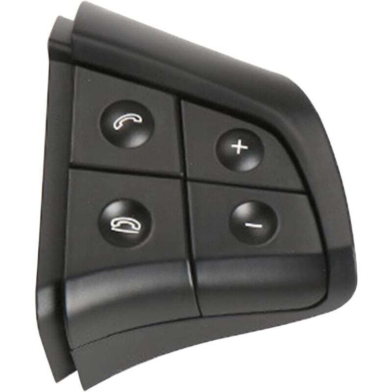 Ymyny - Lenkrad-Steuertasten, Ersatz für Mercedes Benz W164 W245 W251 GL350 ML350 R280 B180 B200 B300 ml gl BR-Klasse (Schwarz rechts, 4 Tasten)