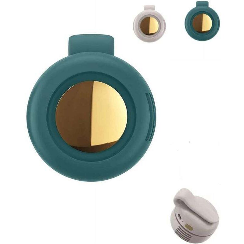 YMYNY Mini-Ventilator, tragbar, leise, flügellos, zum Anklipsen, Mini-Wirbelventilator für die Taille, wiederaufladbarer USB-Clip-Ventilator für