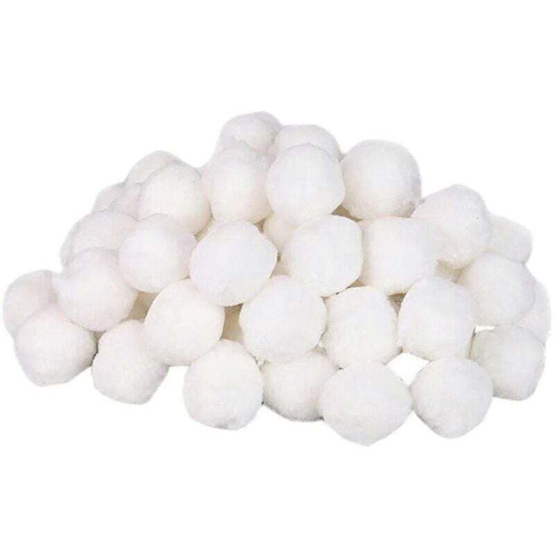 YMYNY Pool-Filterbälle, Pool-Reinigungsbälle, Pool-Reinigungsgeräte, Faserbälle zur Wasserreinigung, 500 g