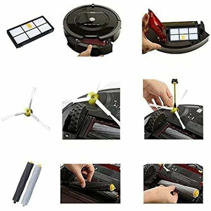 YMYNY Pour Irobot Roomba 900 Series 960 980 981 985, 800 Series 860 805 870 B Derrui