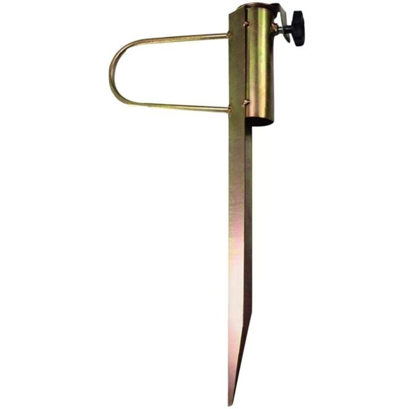 Standfuß für Strandschirme, Robuster Metallständer, Bodeneinsatz, Fahnenmast, Sand-/Grashalter, Ankerpfosten für Terrassenschirme, Fahnenmast,