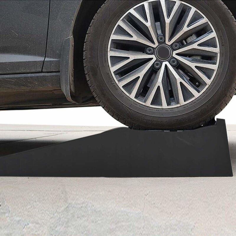 Youyijia 2PCS Fahrrampe 3-Tonnen-Hochleistungsrampe Laderampe aus Kunststoff Hebebühne Laderampe