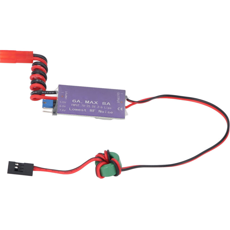 YWBL-WH Externes Spannungsreglermodul für RC-Helikopter, Maximale Ausgangsleistung 8A, Entstörschleife.