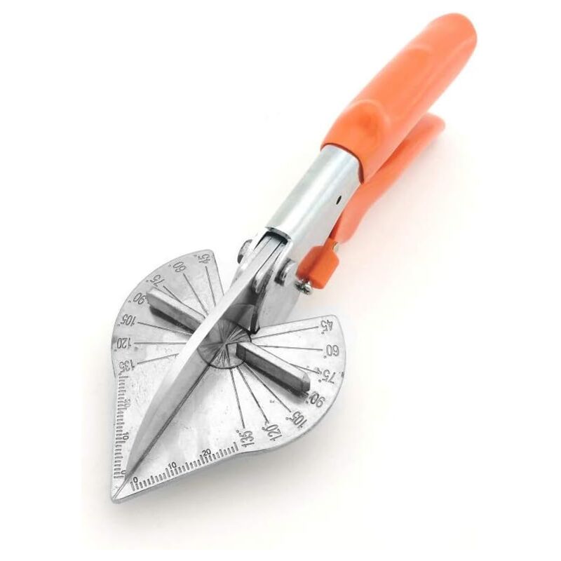 Zange, Gelenkschere, Gartenschere, Mehrwinkel-PVC-Polymer-Schere für pe, pvc, ppr, Schneiden, Rohre, Äste, Drähte und Winkel von 40 bis 135 Grad