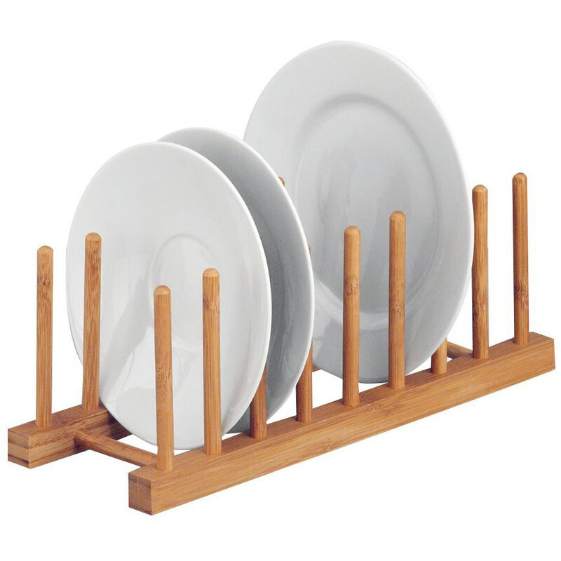 Tellerständer, Bamboo 34 x 13 x 12 cm - Zeller