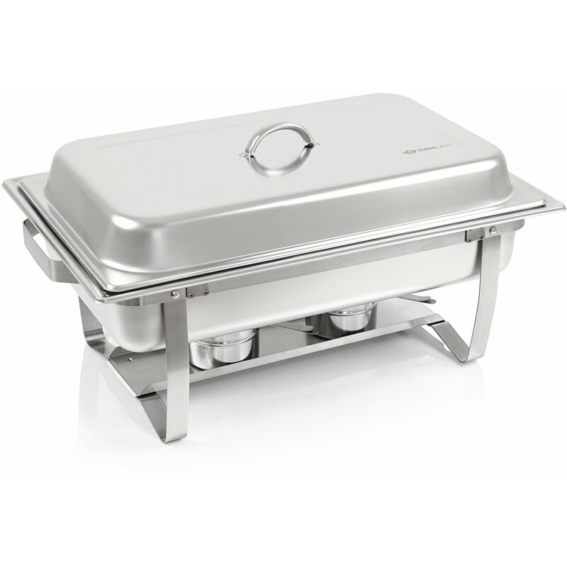 Mahlzeit Chafing dish 'Lille' mit 1x 1/1 gn Warmhaltebehälter Essen, Wärmebehälter, Rechaud