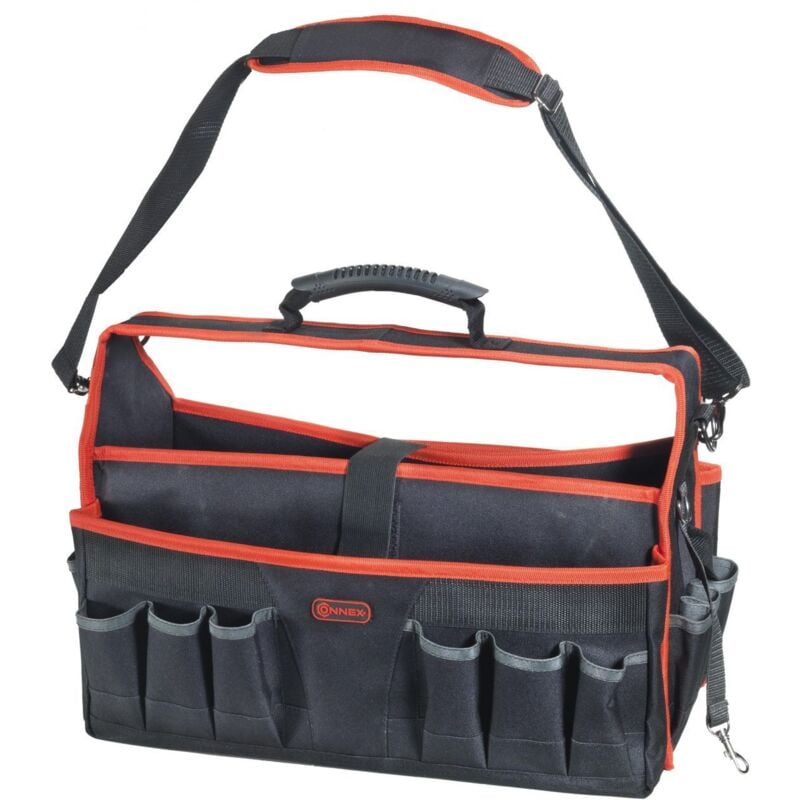 Zimmermanntasche 51 x 32 cm 48 Fächer aus Polyester Zubehör Arbeitskleidung