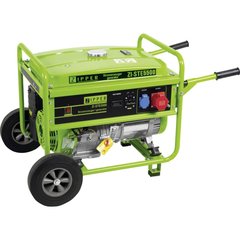 Zipper - Stromerzeuger ZI-STE5500 8500 w Benzin Stromerzeuger