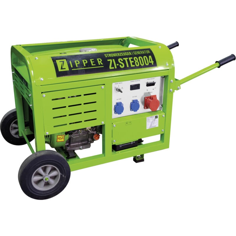 Zipper - Stromerzeuger ZI-STE8004 9300 w Benzin Stromerzeuger