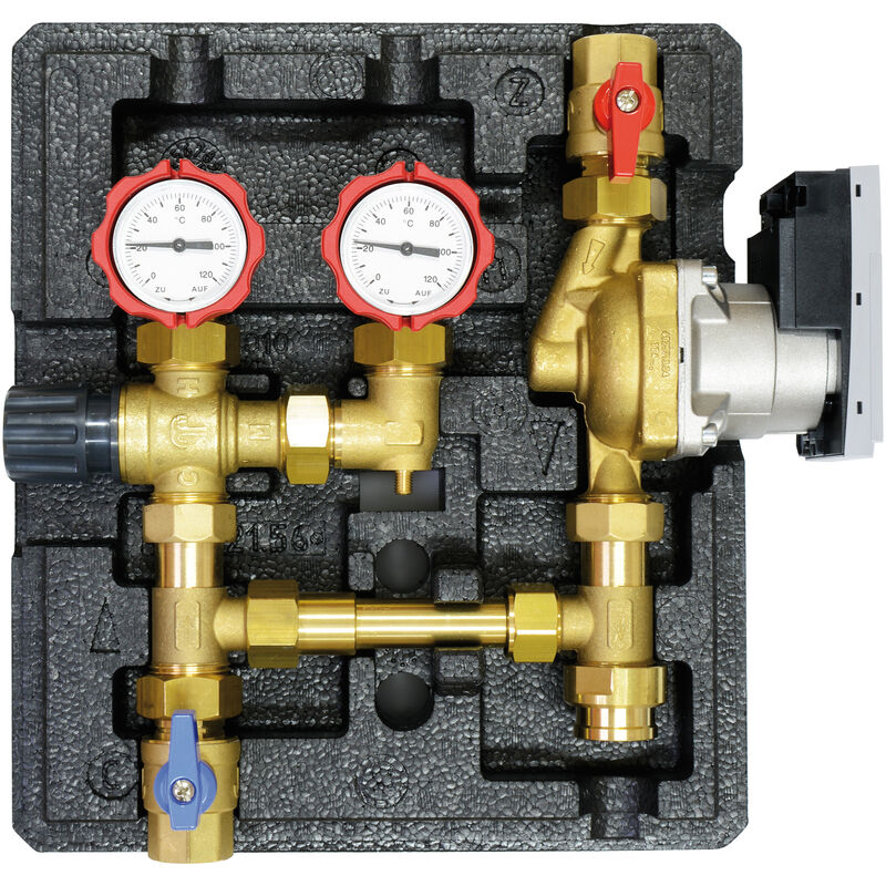 Zirku Box Mischwassereinheit mit Zirkulationspumpe HE Kombi-/ Warmwasserspeicher