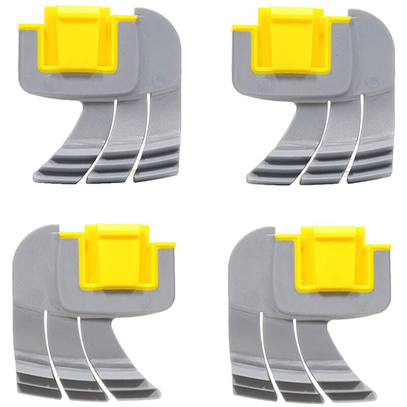 Zodiac R0714400 Zyklon-Schrubbbürste, 4er-Set, MX8 Elite, MX6 Elite und Maxx Poolreiniger R0714400 Zyklon-Schrubbbürste Ersatz für Zodiac Polaris MX8