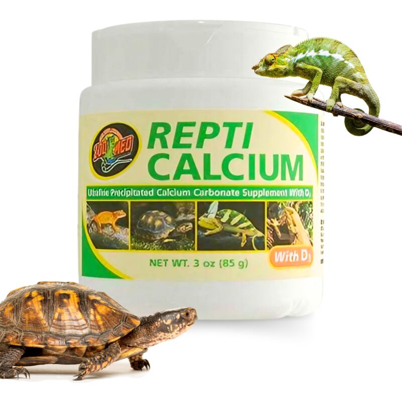 ZOOMED Repti Calcium 85g – Calcium für Reptilien und Amphibien mit D3