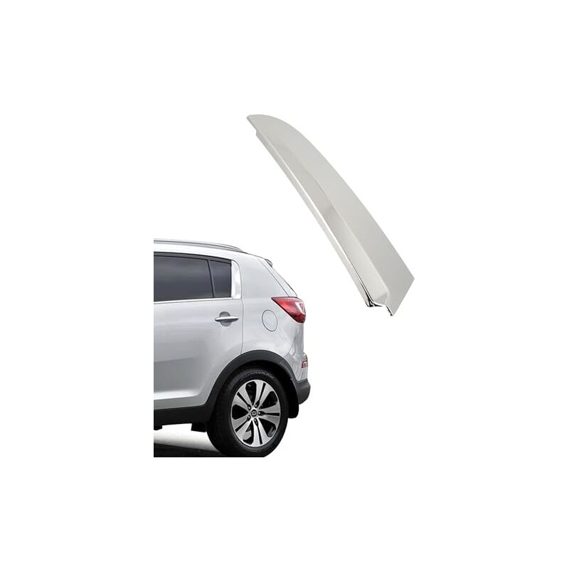 Zoternen - 832703W010 Hecktürverkleidung, Zierleiste der c Säule Hinten, Verchromte Säulenabdeckung, Ersatz der Hinteren Türsäulenabdeckung für