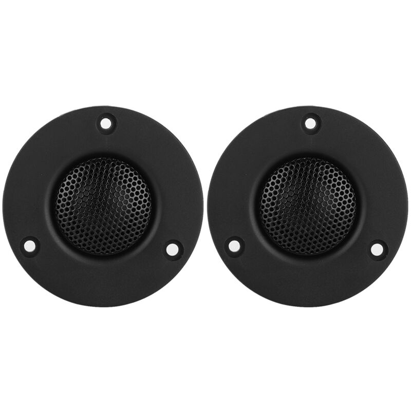 Zoternen - Hochtöner-Lautsprecher, Schwarz, hochempfindlich, feuchtigkeitsbeständig, leistungsstarker Audio-Lautsprecher fürs Auto