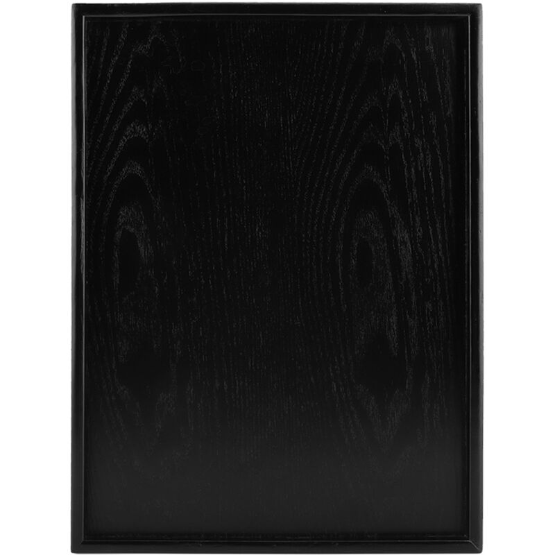 Zoternen Rechteckige Serviertabletts aus Massivholz für Tee, Kaffee und Snacks, 40 x 30 cm