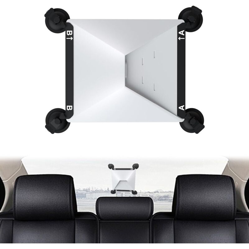 Zoternen - Starlink Mini-Halterung, sicheres Montageset für Autofenster und Schiebedächer. Starkes Saugdesign für Wohnmobile und Boote, mit 2