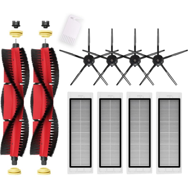 Zubehör-Set für Xiaomi Roborock S5 Max S6 Pure S6 S55 MaxV Hauptseitenbürsten Hepa-Filter Mopp-Rollenbürste Staubsauger Ersatzteile