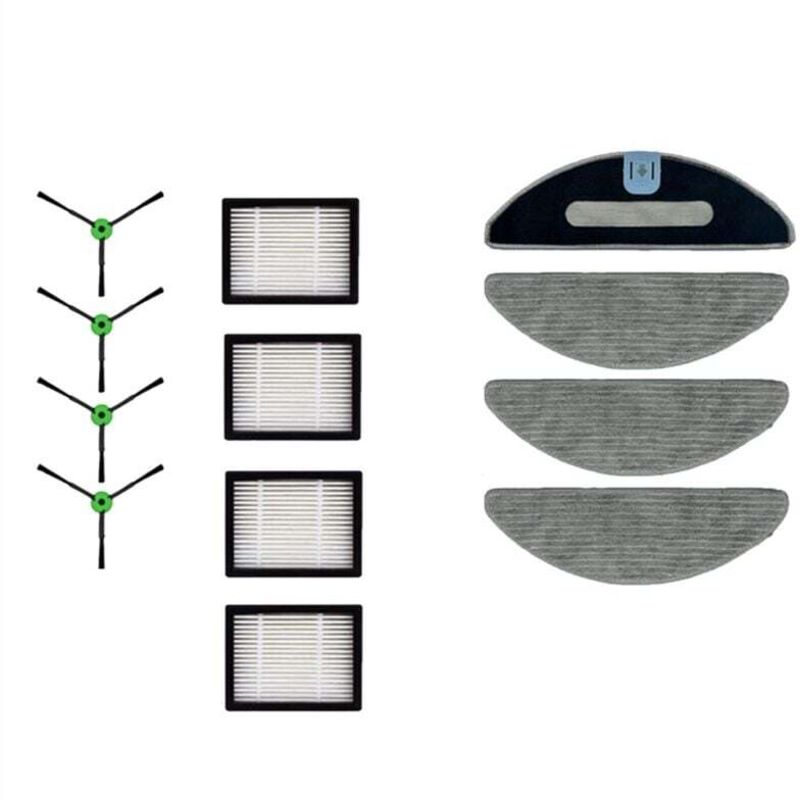 Zubehör: Filter, Seitenbürste, kompatibel mit iPhone 5, iPhone 5 Plus, J5, J5 Plus