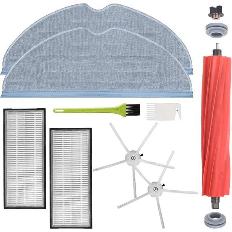 Zubehör-Kit für Roborock S7 MaxV Ultra / S7 MaxV / S7 Plus / S7 Max / S7 Roboter-Staubsauger Ersatzteile, Bürsten-Kit Filter Mop für Roborock S7