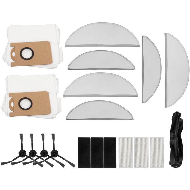 Zubehörset für Saugroboter, starke Wasseraufnahme, effiziente Reinigung, umweltfreundliches Material, Ersatzteile für Saugroboter zur einmaligen