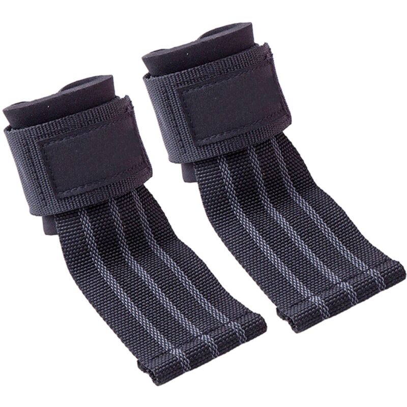 Bluedeer - Zughilfen Krafttraining, Zughilfen Handgelenk Bandagen für Fitness Bodybuilding Powerlifting Crossfit, Gym Zubehör Zughilfen Fitness