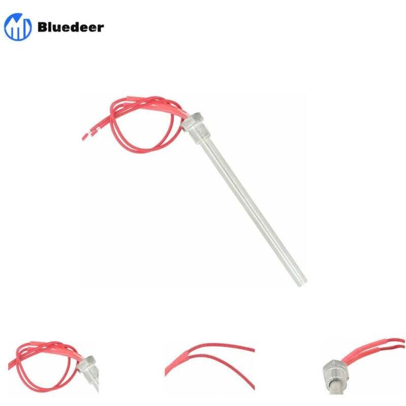 Zündkerze für Pelletöfen 220 V 300 W/350 W – Durchmesser 10 mm, Länge 140/150/170 mm – Gewinde M16x1,5 mm (Länge 150 mm, 300 W)