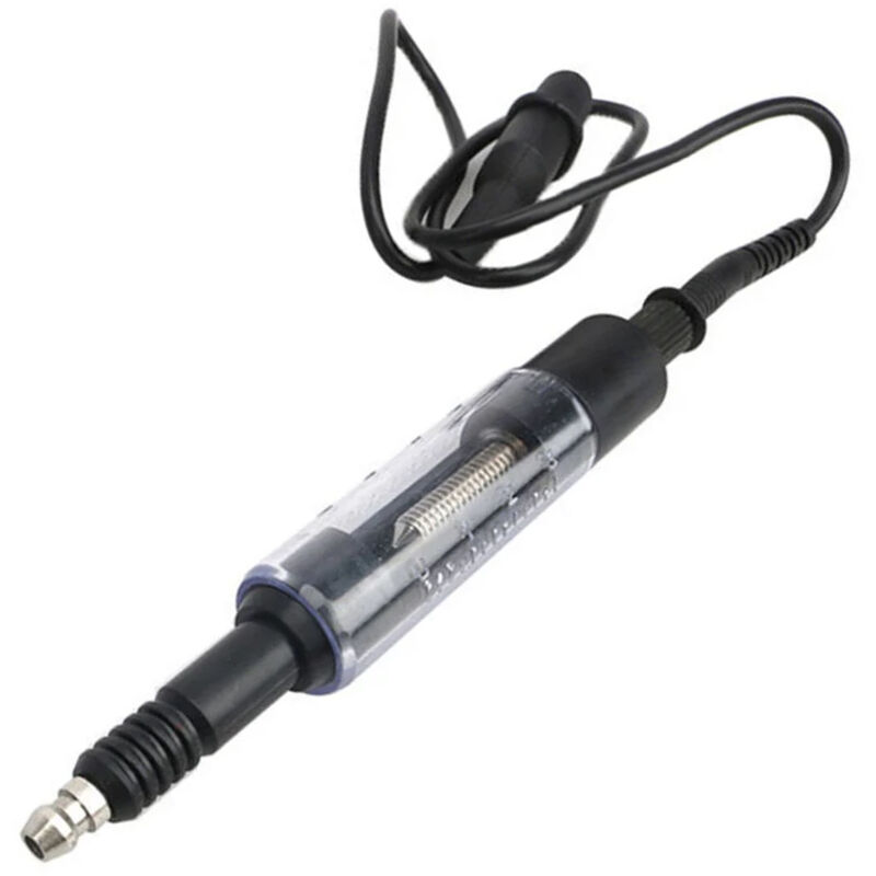 Zündkerzenprüfer Zündkerzen-Testgerät Einstellbarer Zündkerzenprüfer Zünddiagnosewerkzeug für Zündspulenprüfer für Auto, Motorrad, Rasenmäher, Schwarz